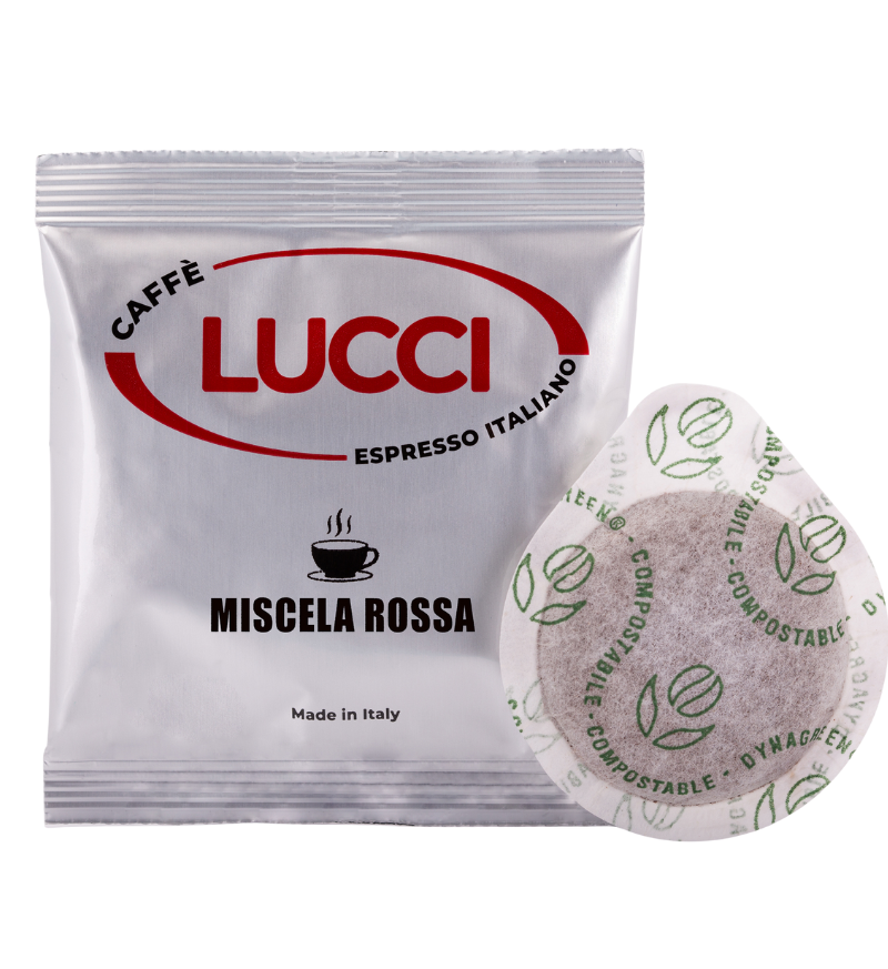 150 cialde, Caffè Lucci Miscela Rossa