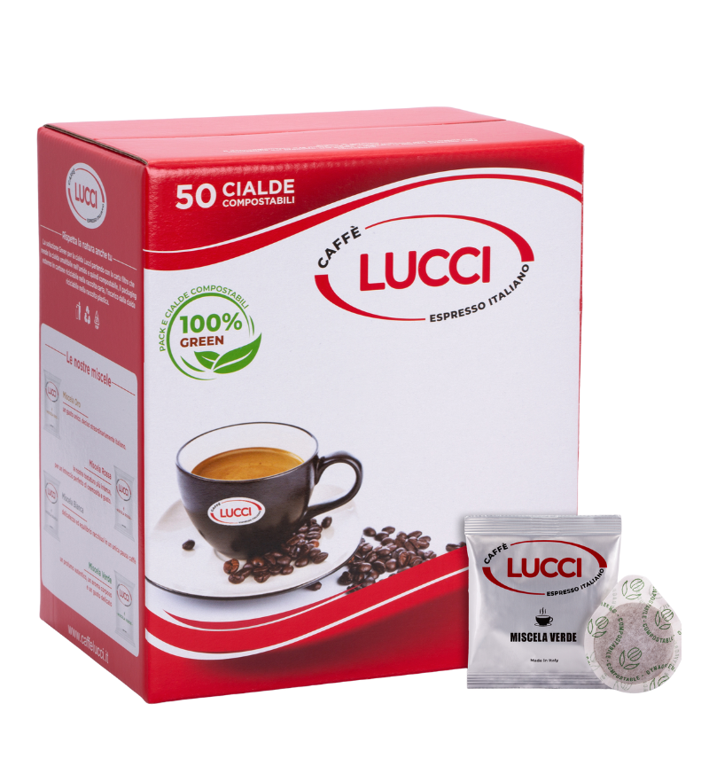 50 cialde, Caffè Lucci Miscela Verde