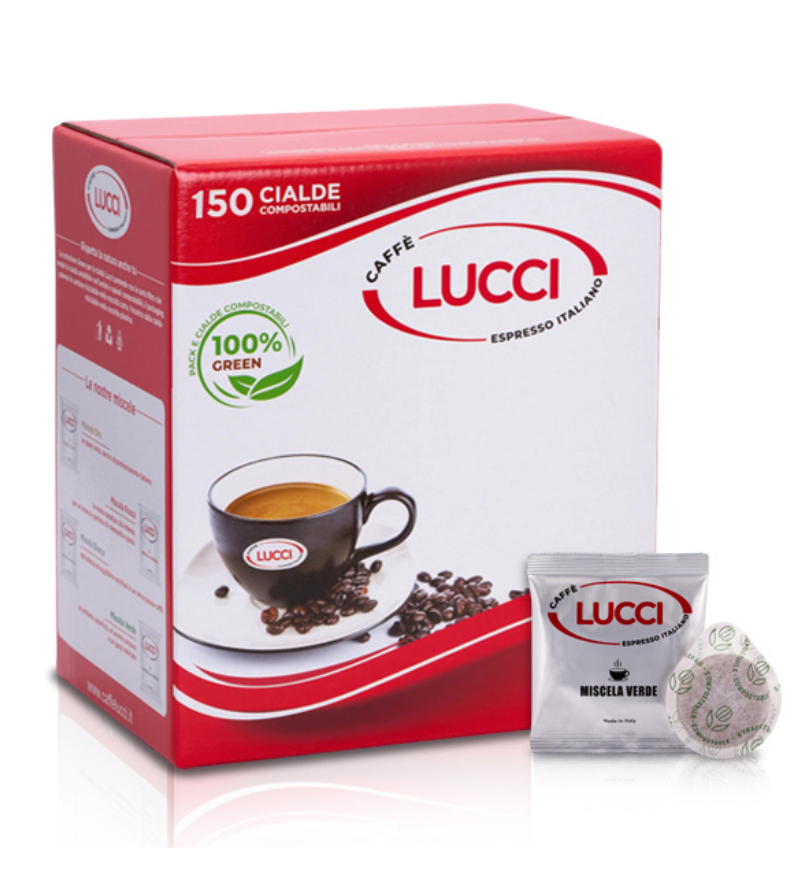 150 cialde, Caffè Lucci Miscela Verde