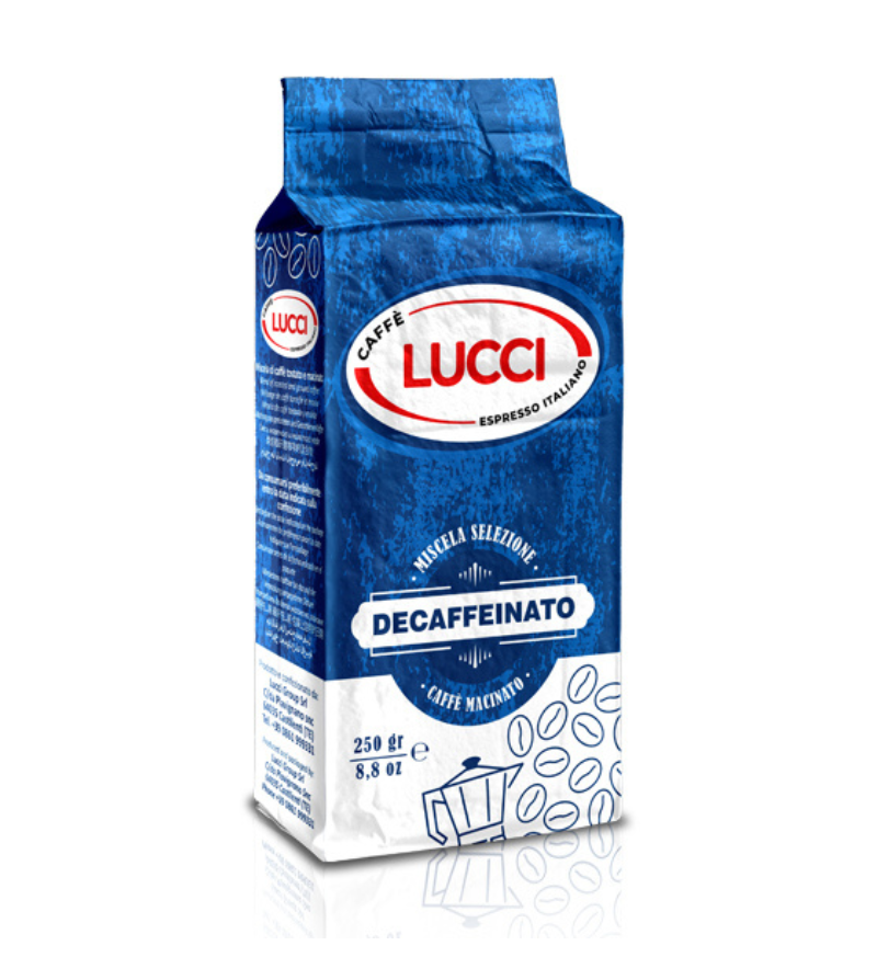 Caffè macinato per Espresso Decaffeinato 6x250g