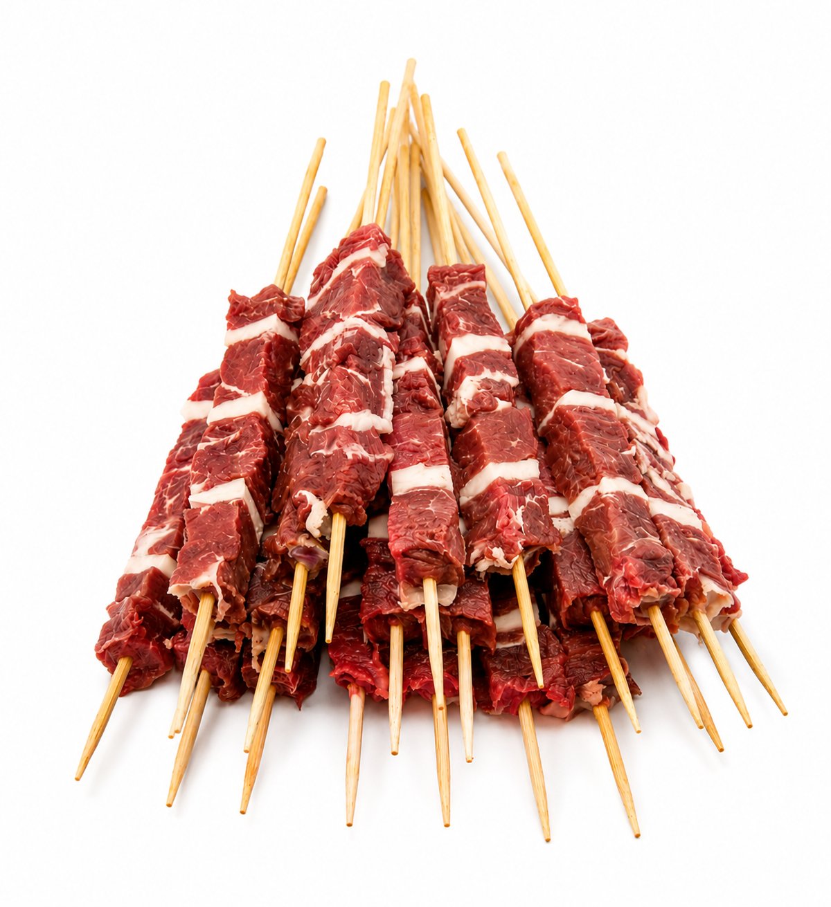 Arrosticini di Pecora 30g – 117 pz, Freschi e Pronti da cuocere