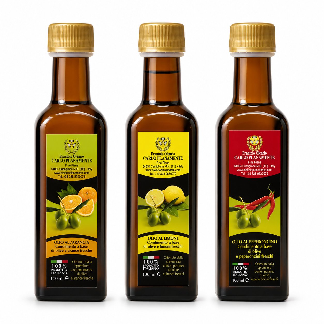 Olio aromatizzato a scelta 100ml