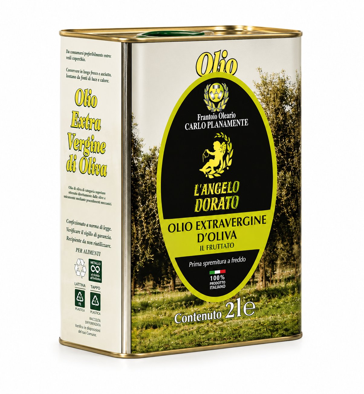 Olio Extravergine d'Oliva 2L Fruttato - 100% Italiano