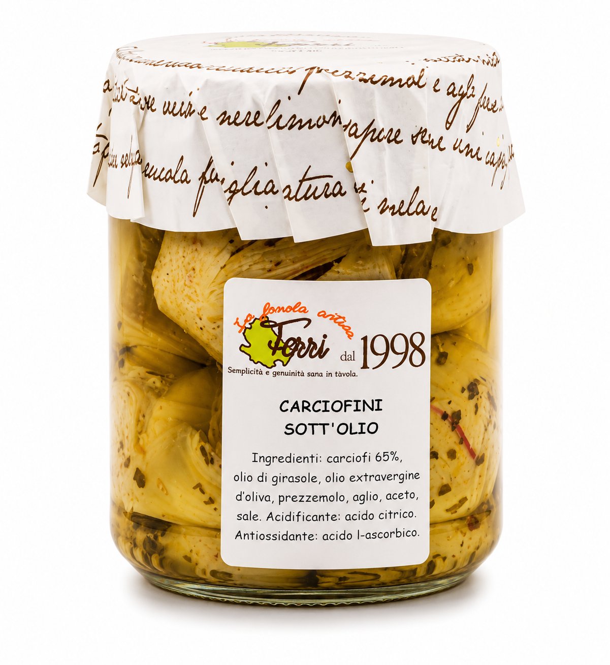 Carciofini sott'olio 250g