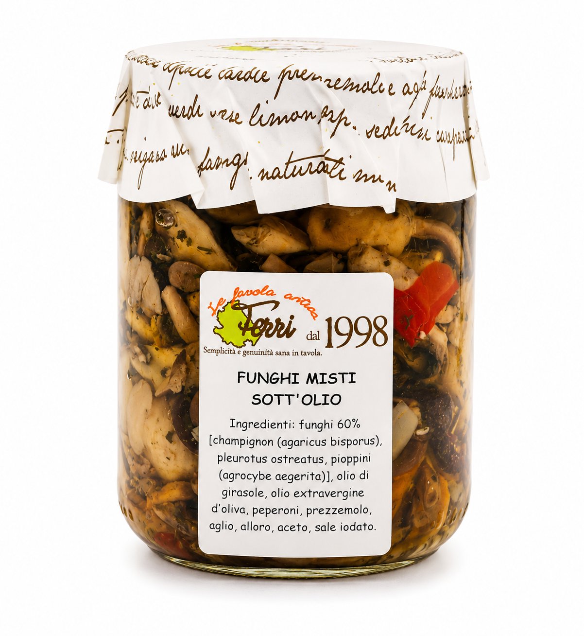 Funghi misti sott'olio 300g