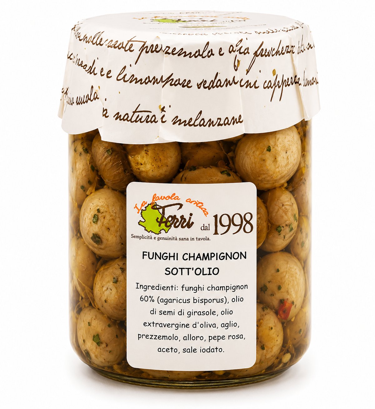 Funghi Champignon sott'olio 300g