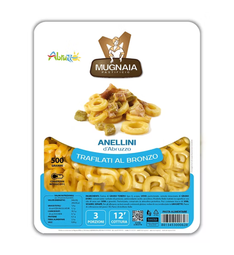 Anellini alla pecorara 500g.