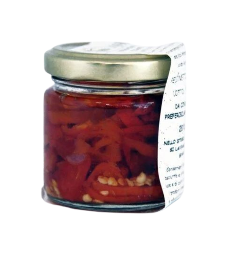 Peperoncino Piccante sott' olio 80g.