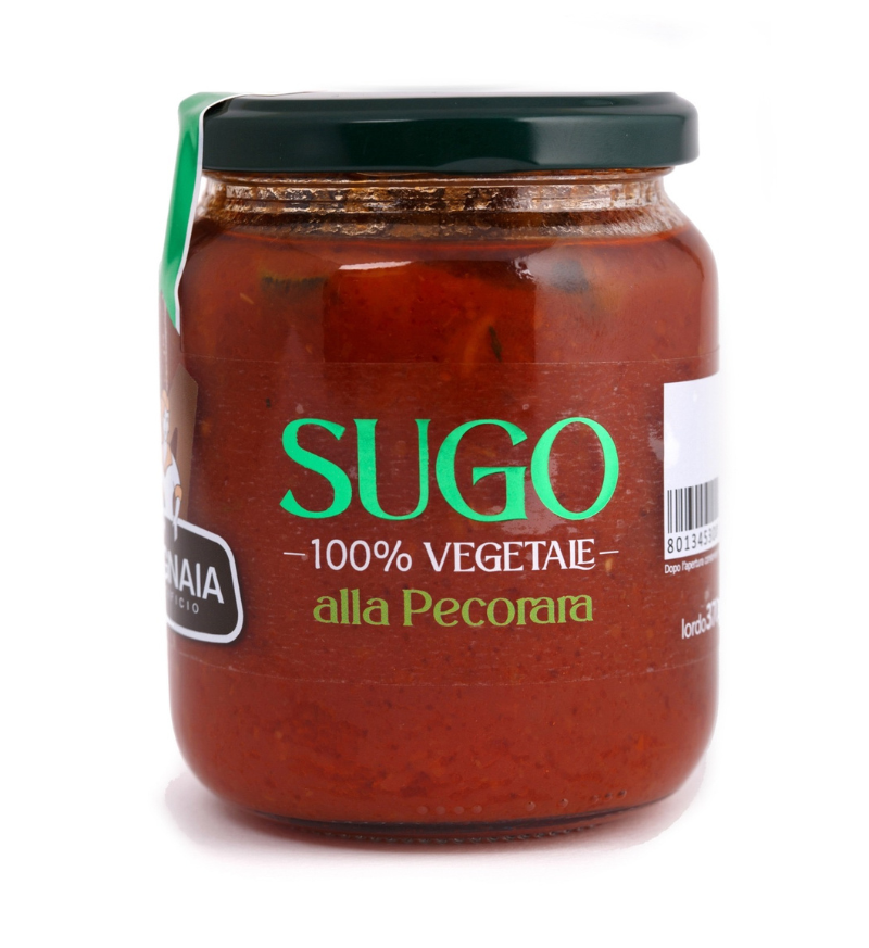 Sugo 100% vegetale alla Pecorara 360g.